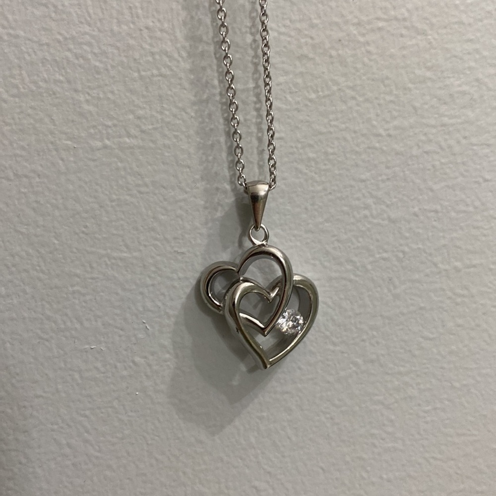 Double Heart necklace